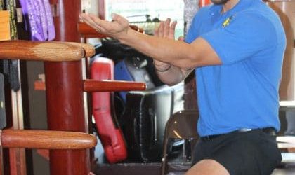 wooden dummy, lakeland, florida, wing chun dummy