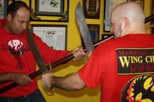 Lakeland wing chun advanced butterfly sword training